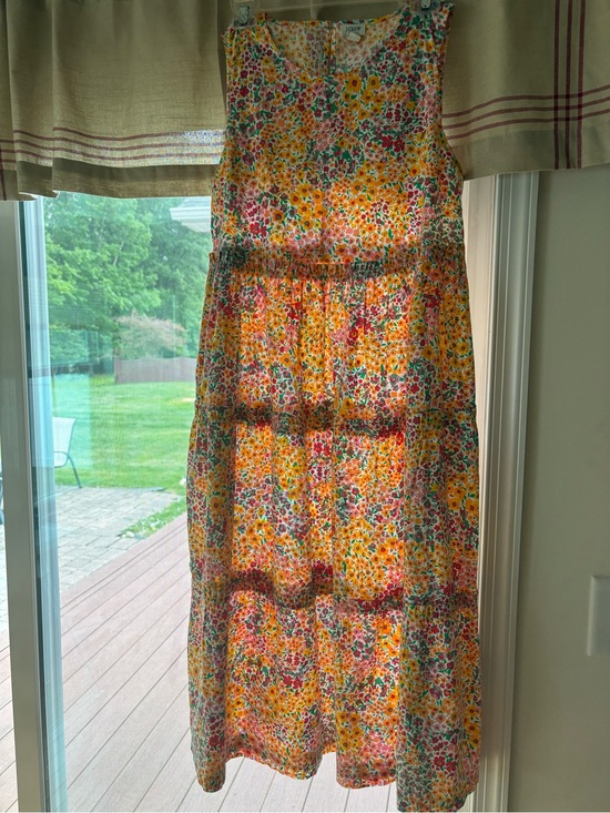 J. Crew Dresses & Skirts - J. Crew Floral Sundress, sleeveless, round neck, size 8 generous.